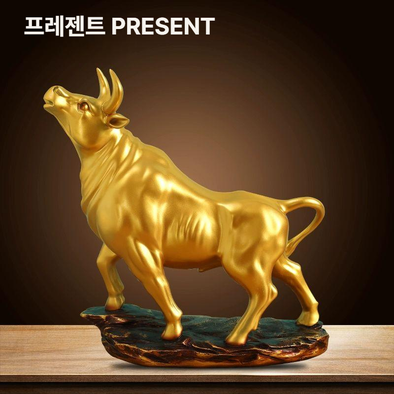소모형 조각 청동말 개업선물 수탉 황금말 공예 말장식품 거실 두꺼비 선물용 황금닭 - 상세 이미지 3