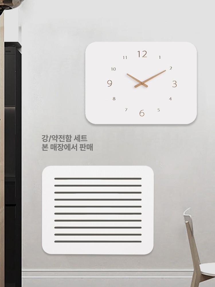 분전함 가리개 깔끔한 스위치 간결형 보일러 거실 인테리어 차단기 배전함 시계 박스 액자 - 상세 이미지 2