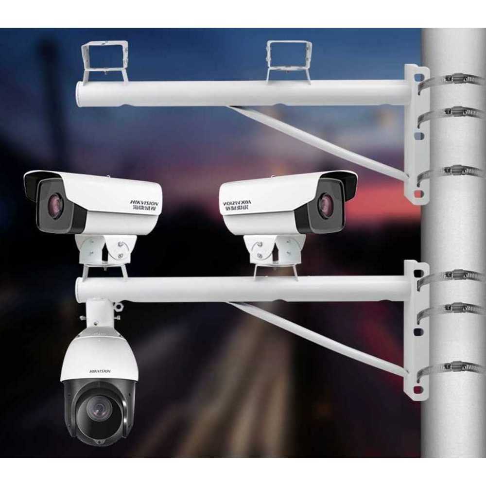 cctv 브라켓 외벽 장치 보안 빌딩 고정용 가로등 카메라 벽부형 설치형 브래킷 벽걸이 - 상품 이미지