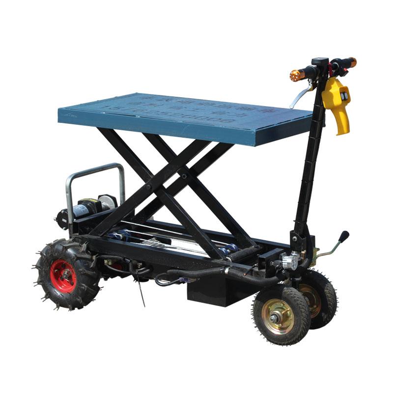 전동 농업용운반차 화물 과수원 전기 트럭 이동 끌차 짐수레 배터리 리프트 삼륜 - 상품 이미지