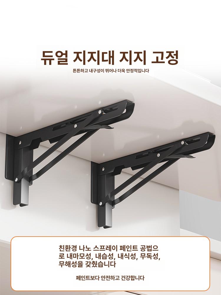 서랍형 데스크 접이식 컴퓨터용 간이 입식 북유럽 공부 서재 작업실 노트북 테이블 엔틱 - 상세 이미지 2