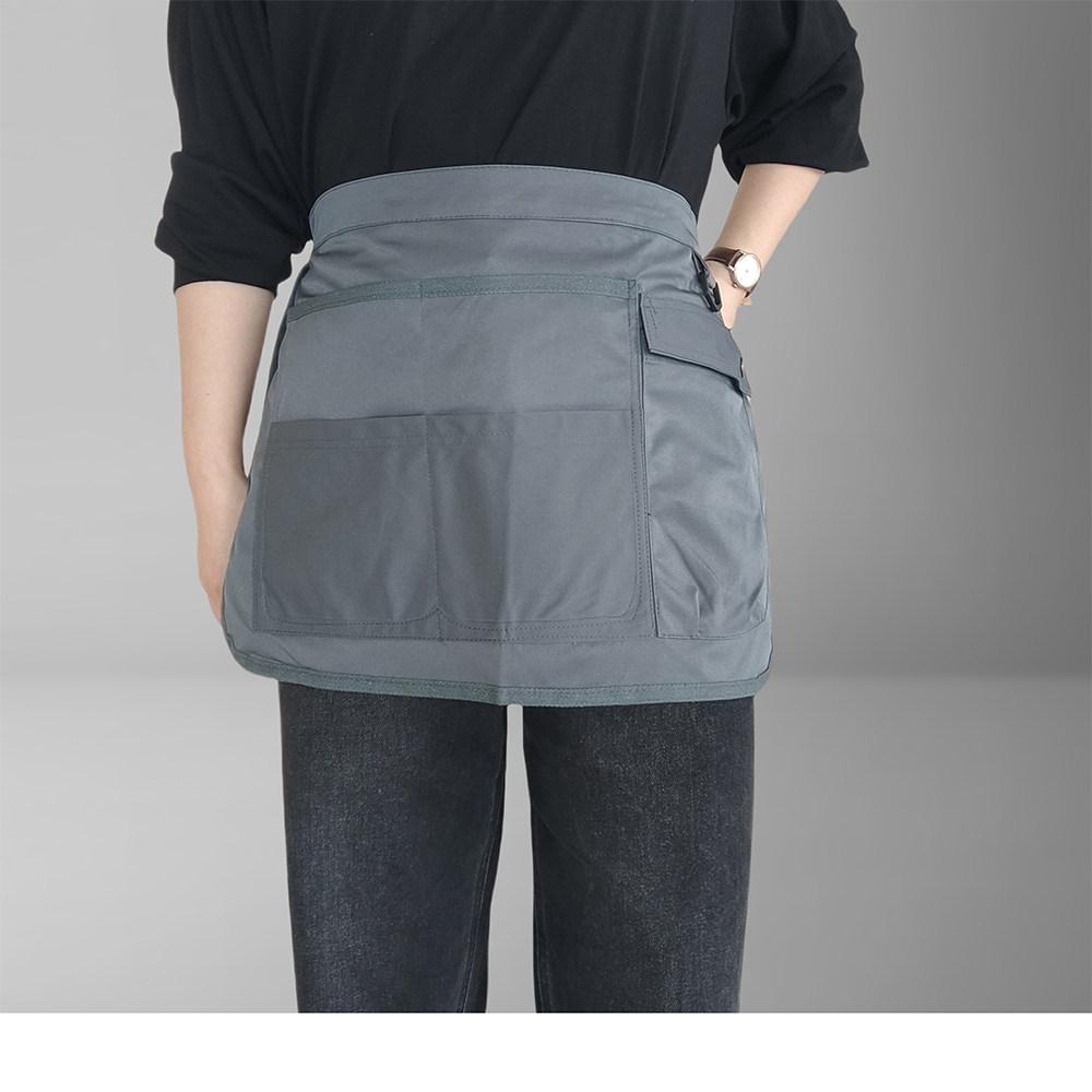 미용사 앞치마 수납포켓 캠핑 포켓 바리스타 캔버스 멀티포켓 에이프런 캠핑용 다용도 공방 - 상세 이미지 3