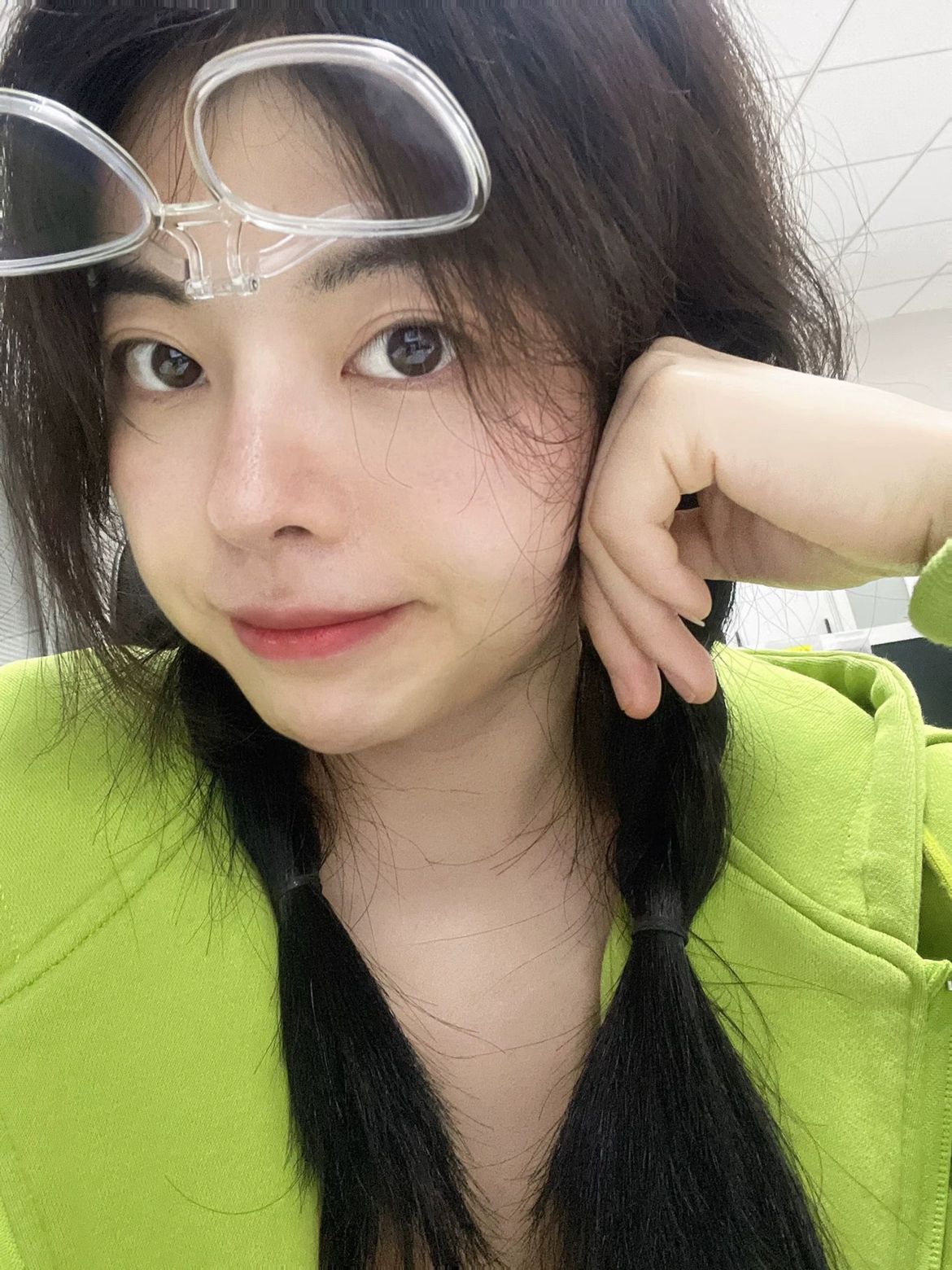 고정 특이한안경 이마안경 콧대 무압박 무압력 관자놀이 없는 스포츠안경 농구 미끄럼방지 - 상세 이미지 3