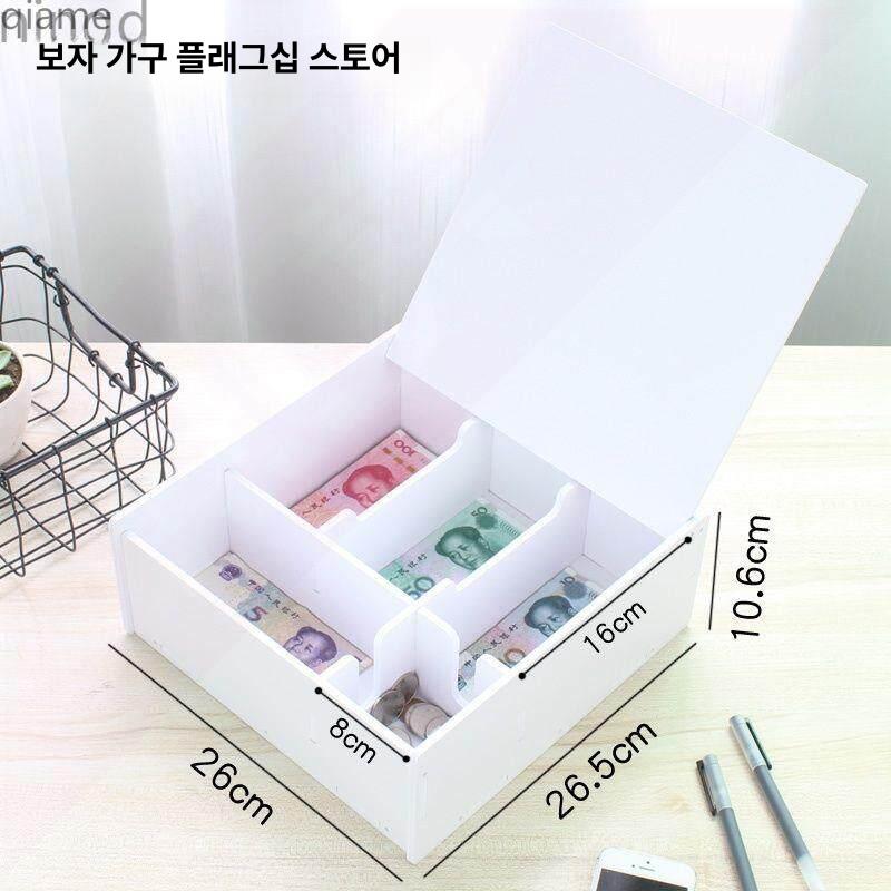 현금보관함 소형금고 미니 지폐 사무용 귀중품 금전함 귀여운 모으기 케이스 개인용 - 상세 이미지 5