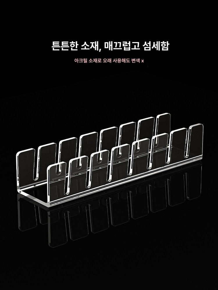 모자 선반 7칸 디스플레이 걸이 야구모 수납 정리 전시대 홀더 거치대 - 상세 이미지 5
