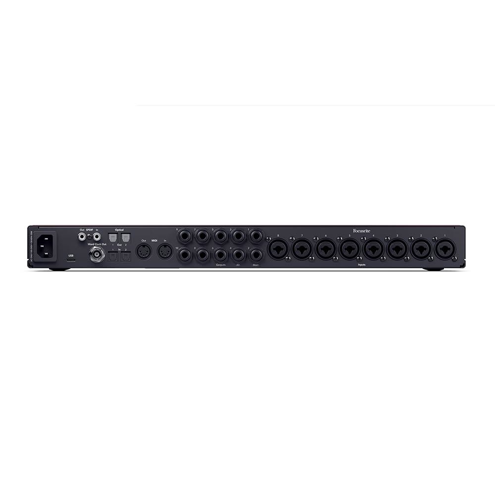 Focusrite Scarlett 18i20 4세대 USB 오디오 인터페이스, 멀티트랙 녹음, 음악 제작 및 팟캐스트 u2014 고충실도, 스튜디오 품질 녹음 녹음에 필요한 모든 - 상세 이미지 3