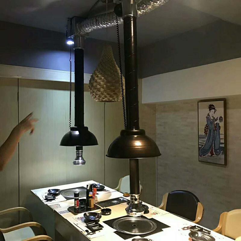 고기집닥트 환풍기 업소용 식당 고깃집 무소음 산업용 후드팬 환기팬 자바라 닥트 배기팬 - 상세 이미지 2