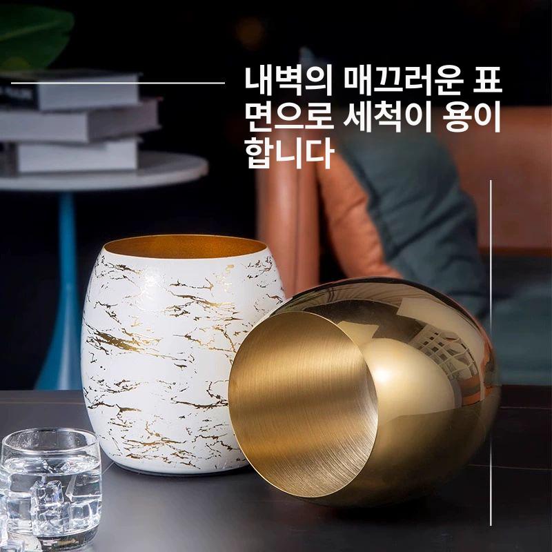 얼음 와인칠러 칠링백 아이스버켓 술 칠러 버켓 통 스테인레스 얼음바스켓 와인 가정용 - 상세 이미지 3