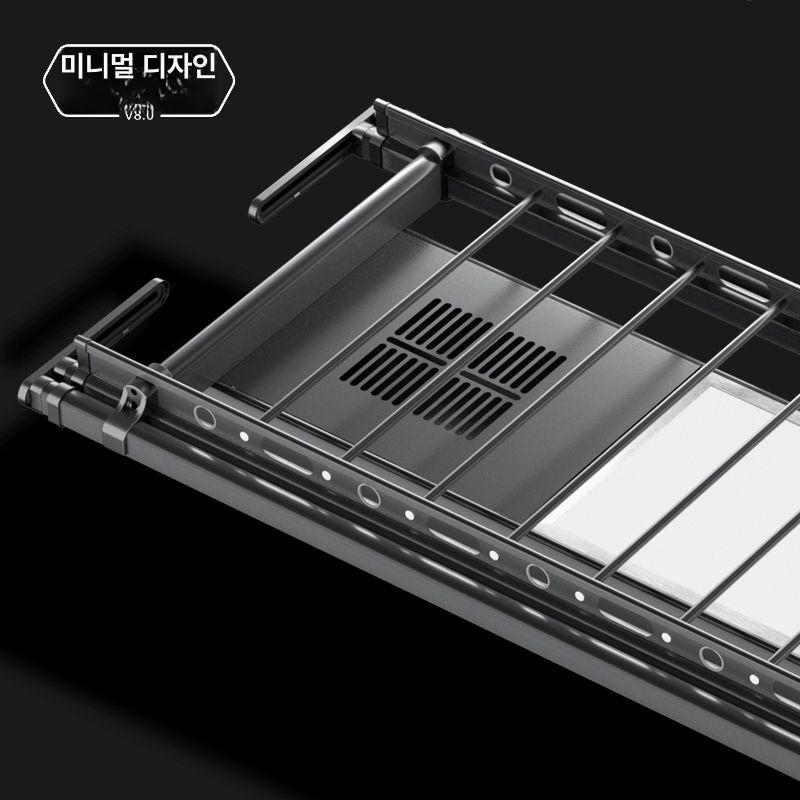 무선 자동빨래건조대 천장형 의류 크로스바 리프트 원격제어 스마트 건조대 리모콘조종 건조기 - 상세 이미지 5