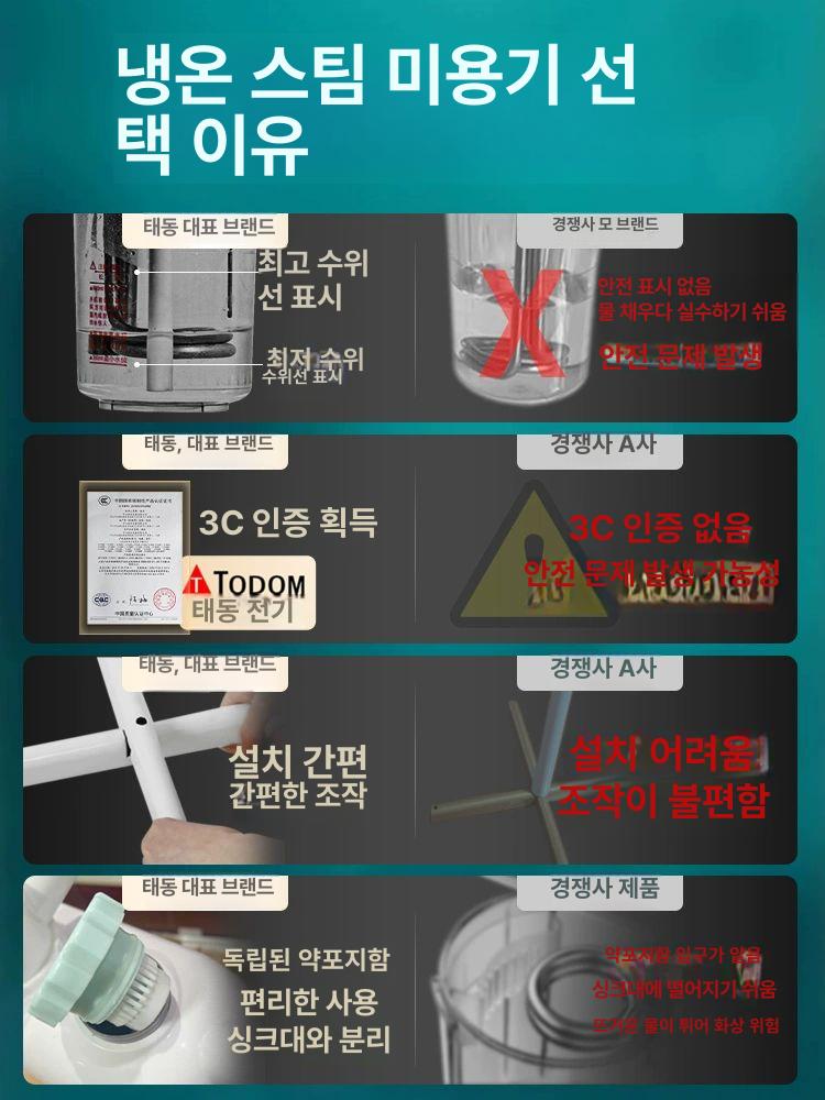 미용기기 타월스팀기 수건 마사지샵 살균기 소독기 온장고 타올스팀기 멸균기 워머 - 상세 이미지 2