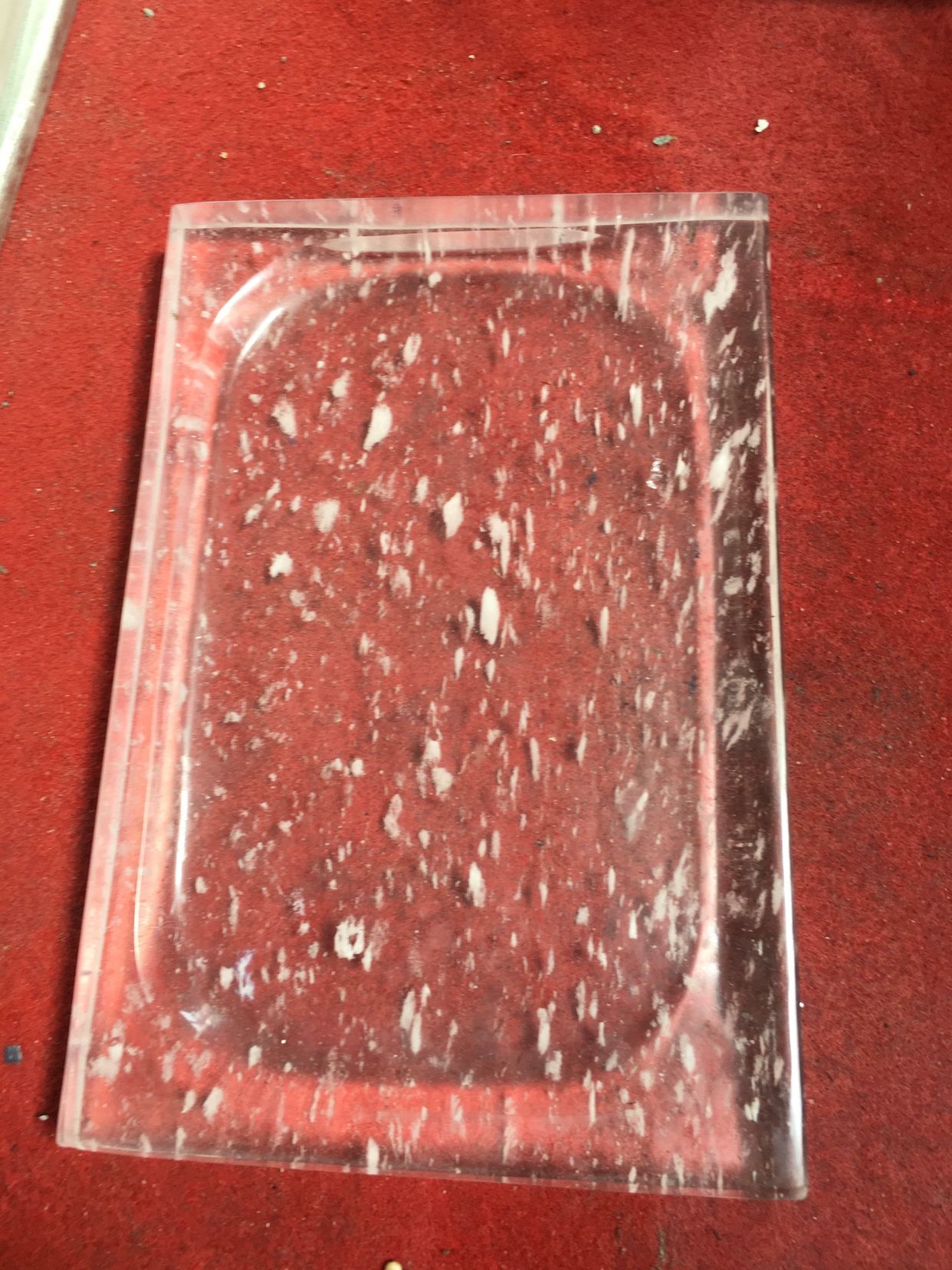 수정불판 투명 크리스탈 업소용 소고기 바비큐 삼겹살 수정 사각 사각불판 고기 크리스탈불판 - 상세 이미지 3