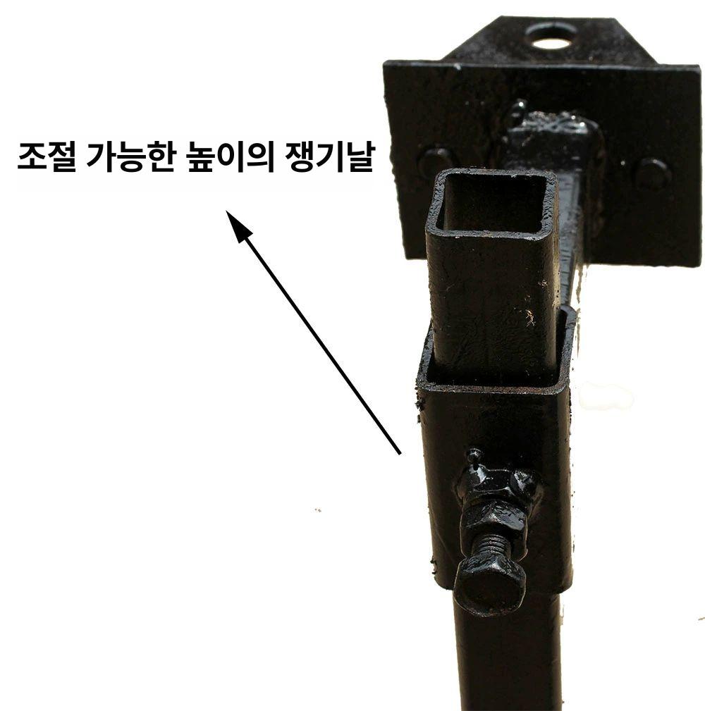 밭갈이 트랙터 개구기 오른쪽 경운기 밭갈기 쟁기 배토기 경작기 농사용 흙갈이 두둑 - 상세 이미지 5