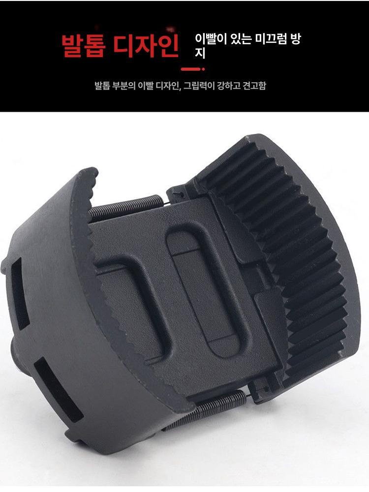 소켓 오일필터캡 수공구 드라이브 라쳇 범용 육각 리무버 오일필터렌치 - 상세 이미지 4