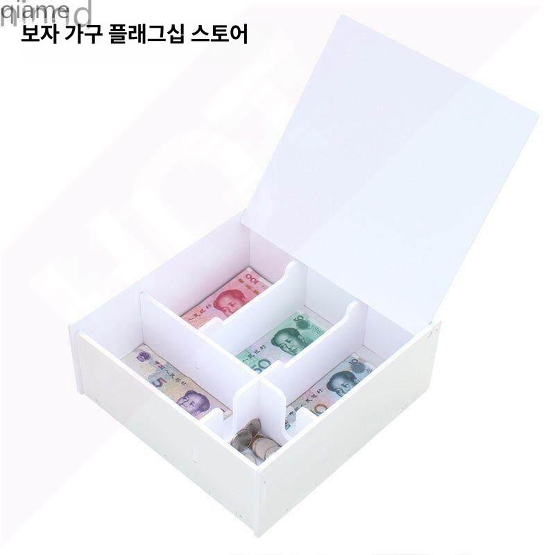 현금보관함 소형금고 미니 지폐 사무용 귀중품 금전함 귀여운 모으기 케이스 개인용 - 상세 이미지 3