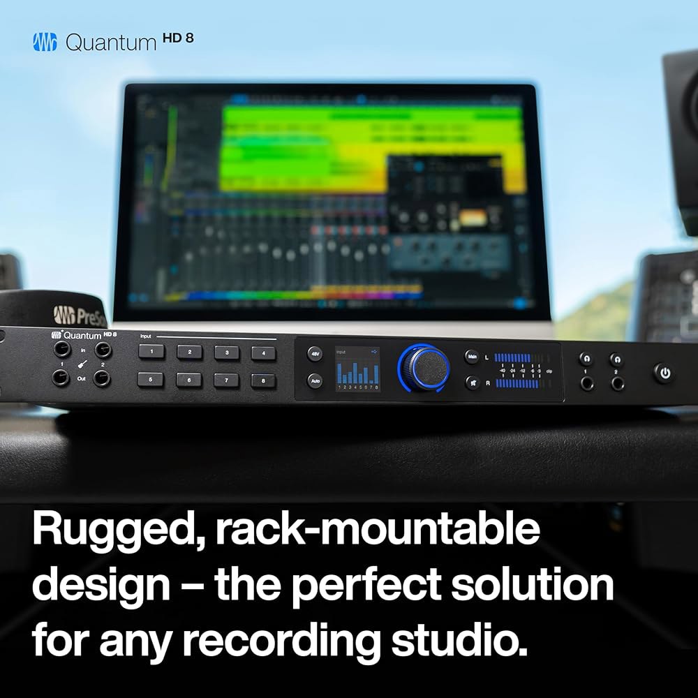펜더 스튜디오 프로 소프트웨어가 탑재된 PreSonus Quantum HD 8 26 x 30, 32비트 / 192kHz USB-C 오디오 인터페이스 PreSonus ES 2 - 상세 이미지 2