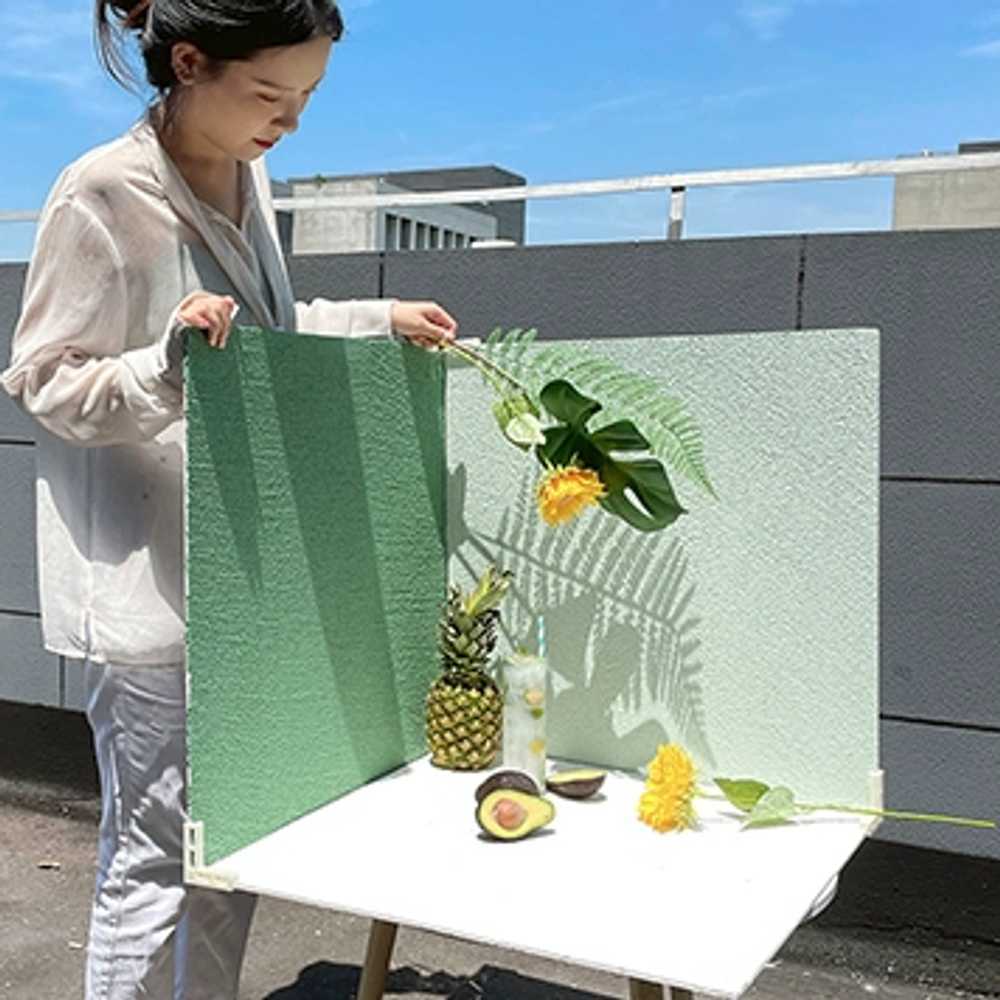 규조토 질감 촬영용 엔틱 레이아웃 벽지 사각형 스퀘어 진흙 셀프 아트 전시용 배경천 - 상품 이미지
