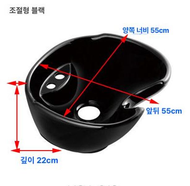 헤드스파 미용실샴푸대 샴푸침대 샴푸도기 의자 목받침 두피샵 머리받침 받침대 - 상세 이미지 3