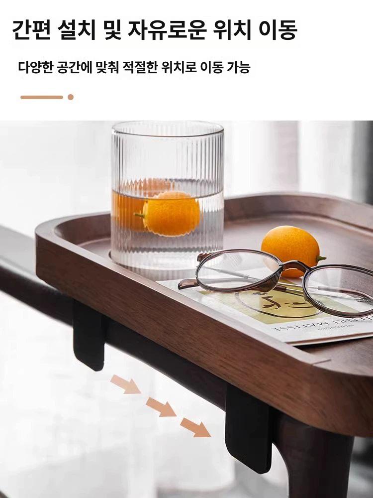 접이식 의자 미용실 원목 영화감독 엔틱 폴딩 스툴 책읽기좋은 호두나무 캠핑 등받이 원형 - 상세 이미지 3