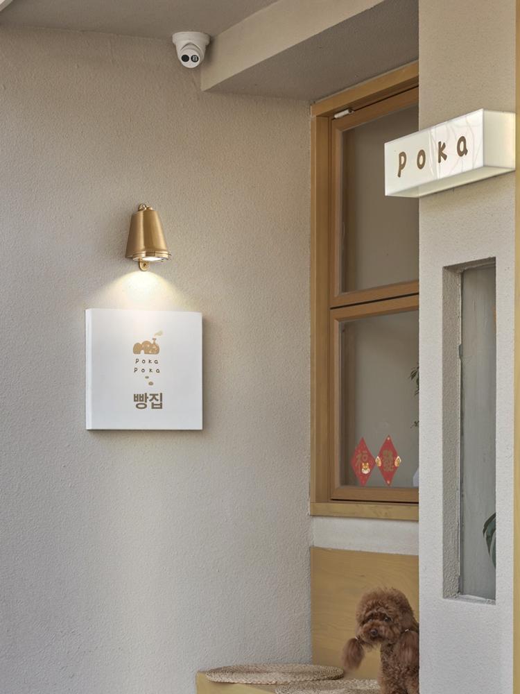 빈티지 외부벽등 인테리어 거실 벽조명 사각 테라스 실외 무드등 정원등 철부식 하향 - 상세 이미지 3
