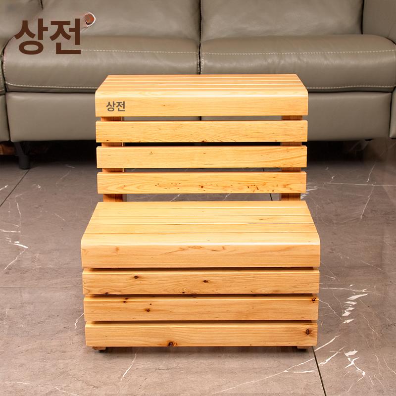 발받침대 사우나발판 한증막 원목발판 샤워 화장실 목욕탕 찜질방 욕실발판 계단 - 상세 이미지 4