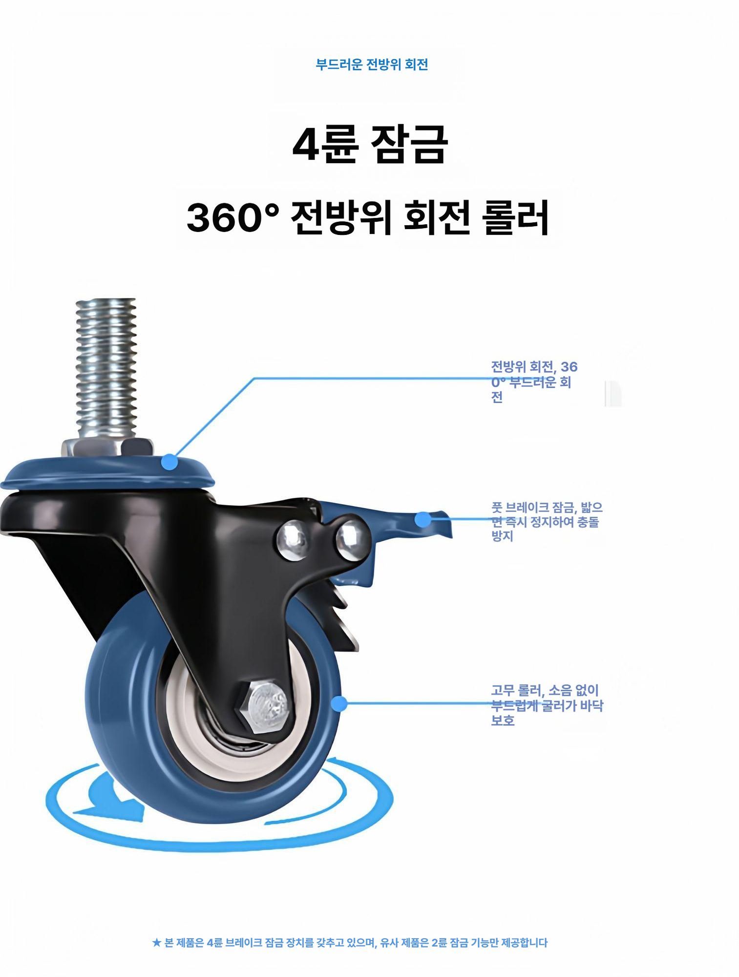이동식 TV거치대 삼각형 회의용 바퀴달린 이젤형 경사 티비거치대 로우 거실 받침대 - 상세 이미지 3
