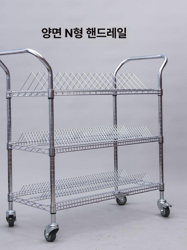 smt릴 선반 바퀴 정전기 철제 릴 보관 기판 정전기방지 조립식 앵글 트레이 보관함 꽂이 - 상세 이미지 5