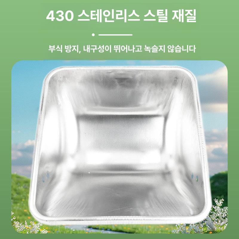 돼지 가축사료통 습식 농장 급이기 사육 급식기 배식통 가축먹이통 여물 염소먹이통 - 상세 이미지 3