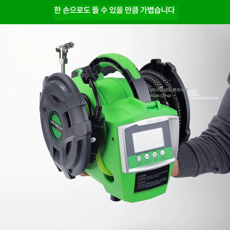 고압 세척기 고온 배관 산업용 스팀세차기 주방 살균 기계 후드 스팀청소기 분무기 - 상세 이미지 4