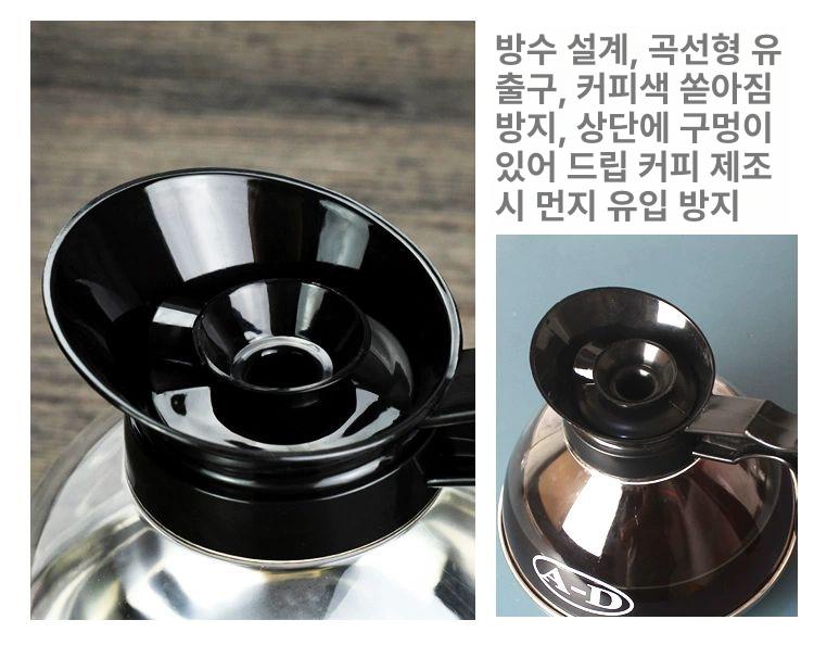 뷔페 커피포트 2단 호텔 업소용 듀얼 계단식 리조트 보온 조식용 워머기 인덕션 - 상세 이미지 4