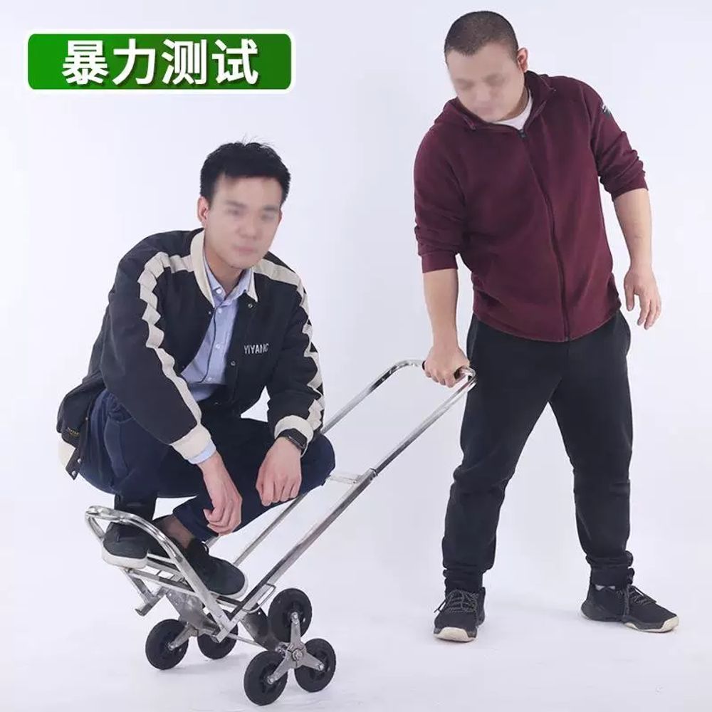 경량 알루미늄핸드카 소형 밀차 타이어 화물 짐캐리어 운반카트 끌차 리어카 짐수레 - 상세 이미지 4