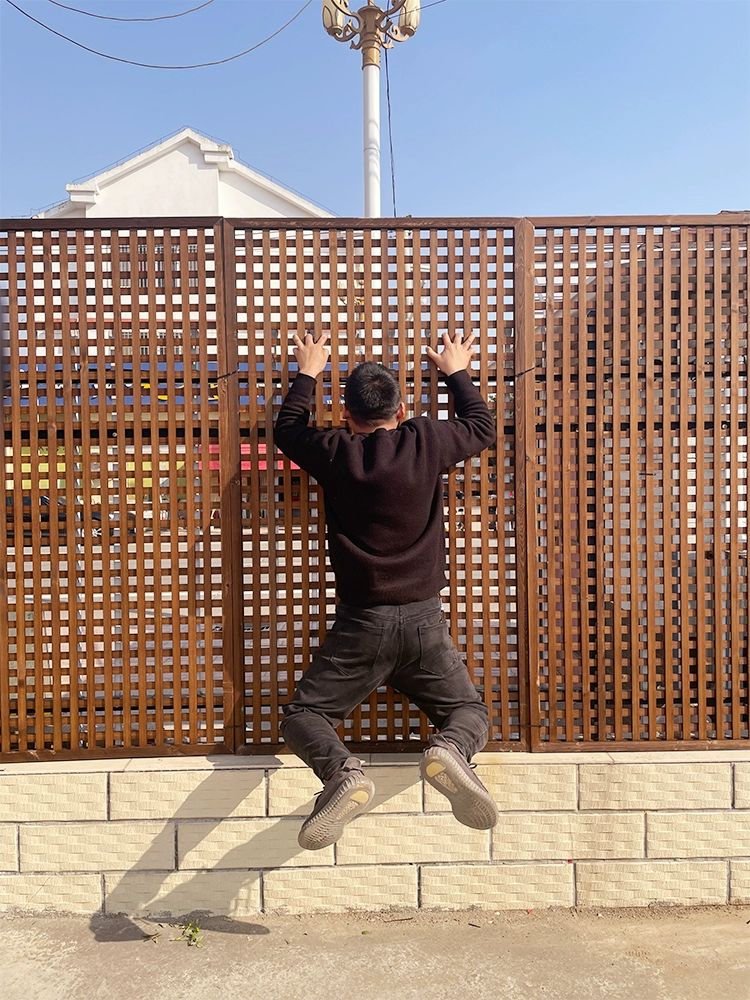 우드 파티션 패널 펜스 잔디 스크린 야외 프라이버시 장식 인조 가림막 디바이더 - 상품 이미지