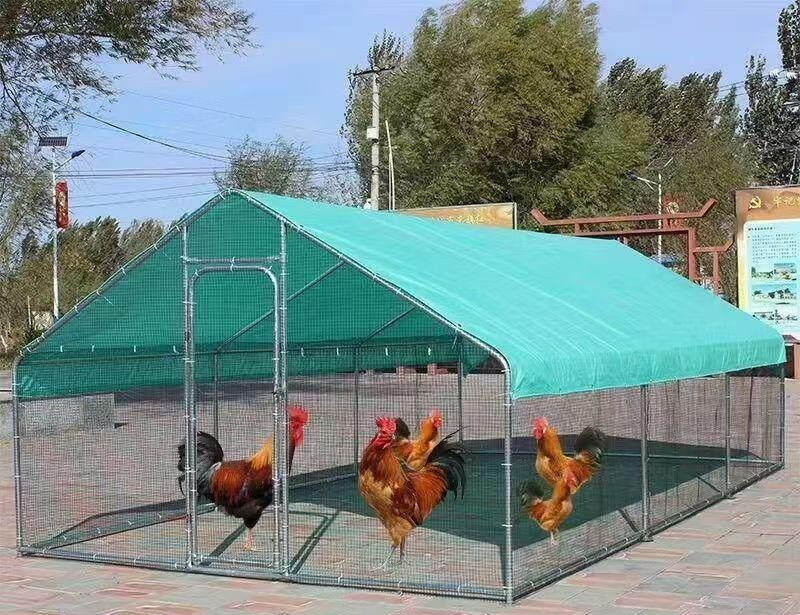 야외 닭장 대형 조립식 조류 플라스틱 새장 얇은 그물망 토끼장 닭집 로그 철망 메추리 - 상품 이미지
