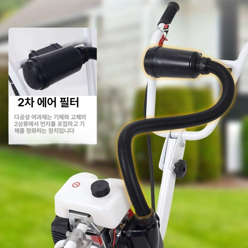 가솔린 동력제초기 주행예초기 잔디깎이 깎는 주행식 잔디깍기 바퀴달린 바퀴예초기 - 상세 이미지 3
