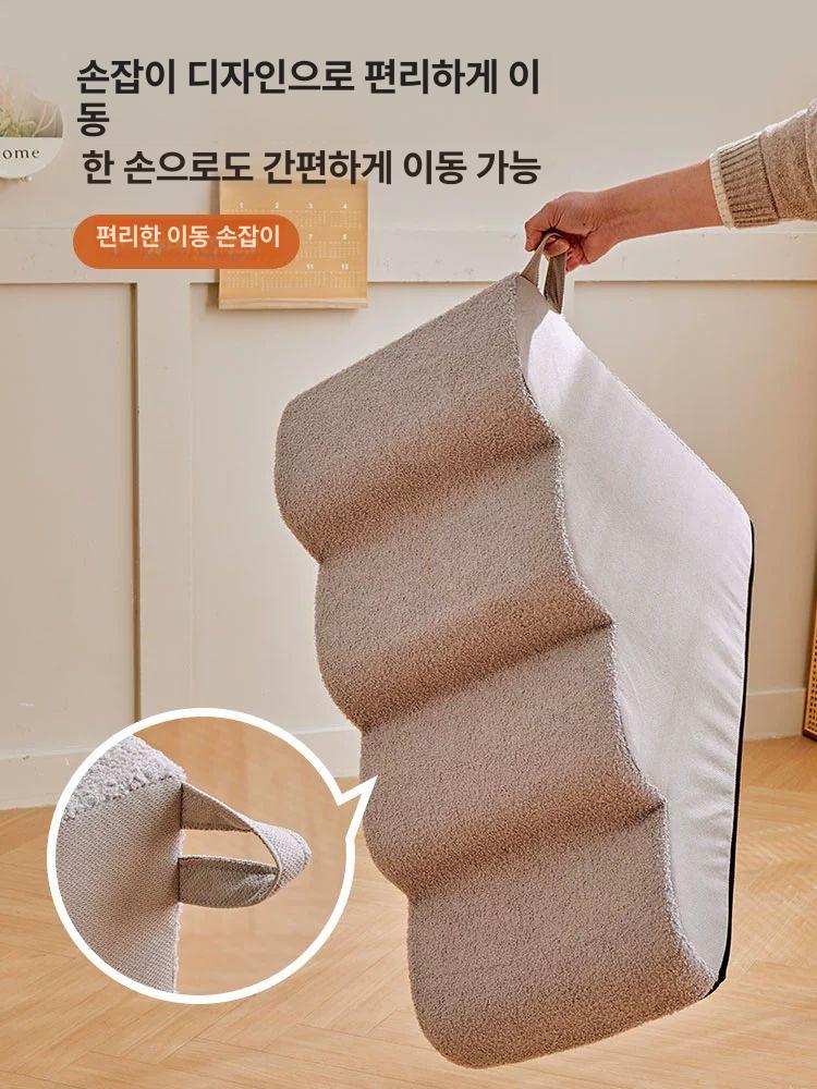 강아지계단 펫스텝 논슬립 침대 폴딩 높은침대 높이 높은 쇼파 미끄럼방지 슬라이드 접이식 - 상세 이미지 2