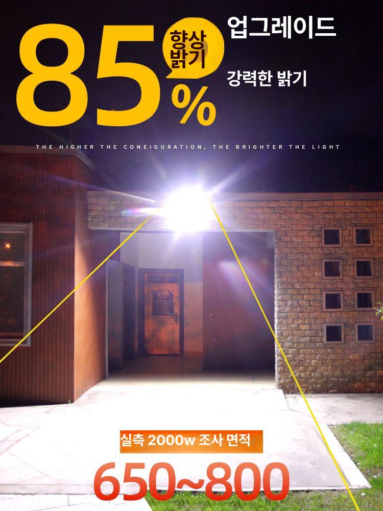 프리미엄 태양광 전구 정원등 조명등 패널 센서등 잔디 잔디등 트리등 줄조명 실외 문주등 - 상세 이미지 2