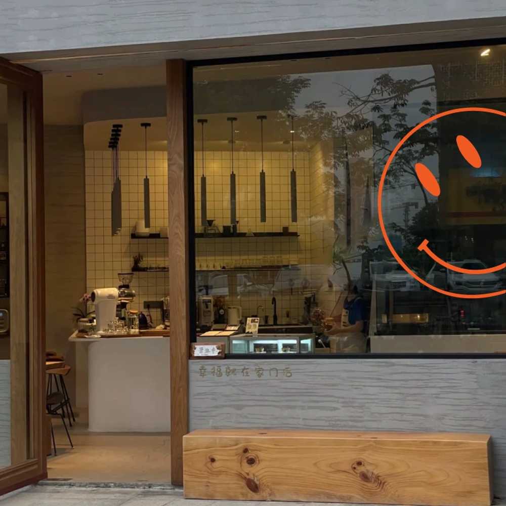 레터링시트지 데코 벽 카페 포인트 작다 거울레터링스티커 창문 현관문 나이스 유리 - 상세 이미지 5