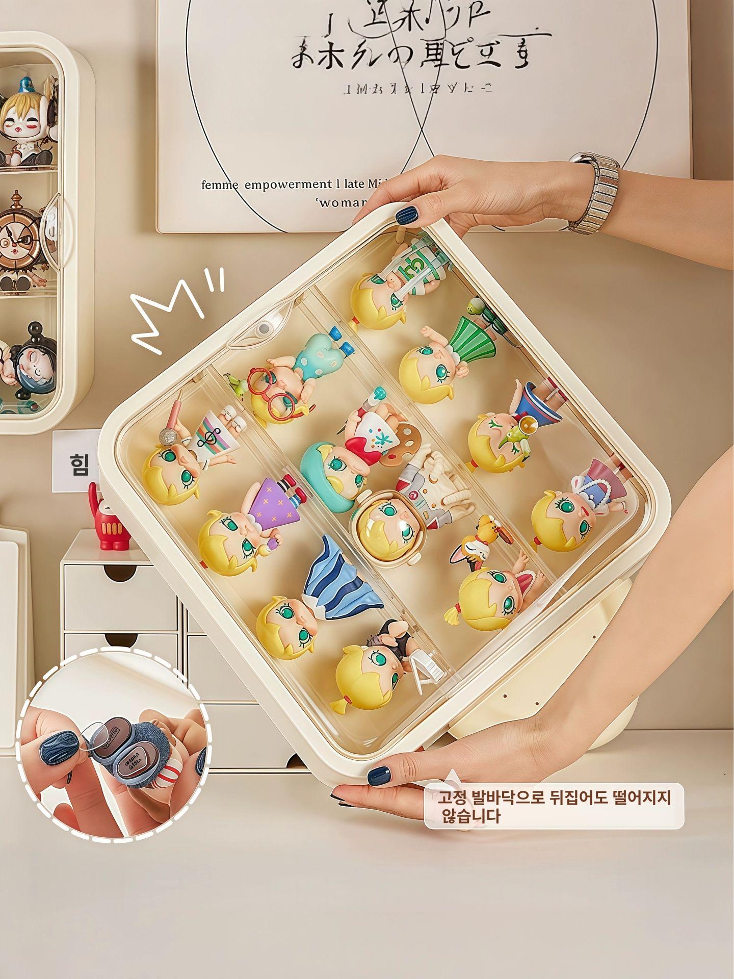 피규어케이스 led 피규어장식장 투명 초대형 대형아크릴케이스 아크릴 보관함 디스플레이 이미지 6
