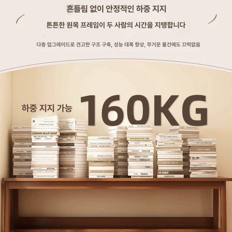 슬림 침대협탁 모던 서랍 수납장 침대옆 탁자 인테리어 원목협탁 좁은협탁 심플 - 상세 이미지 5