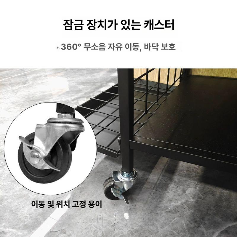 골프용품 거치대 접이식 보관함 장비 골프수납선반 골프백 클럽 정리함 캐디 정리대 - 상세 이미지 3