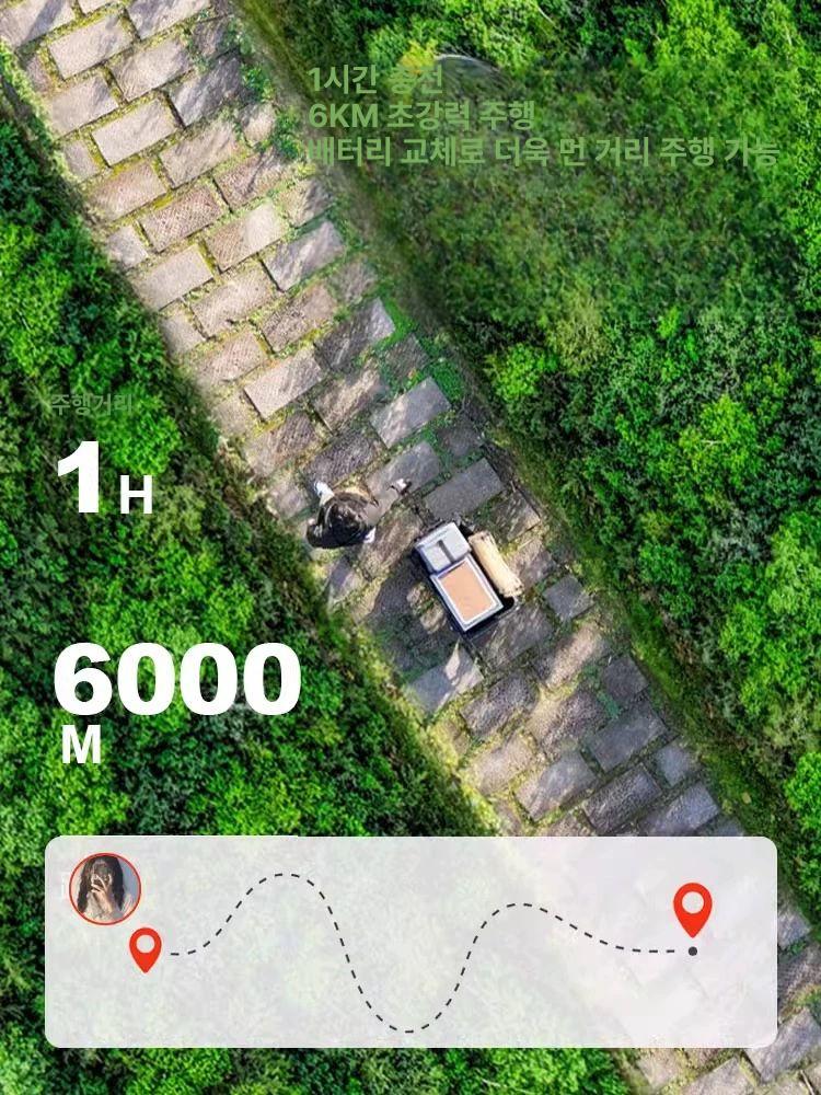 아웃도어 웨건 운반카 캠핑용 전동카트 짐카트 캐리어 캠핑카트 광폭 피크닉 오픈형 - 상세 이미지 4