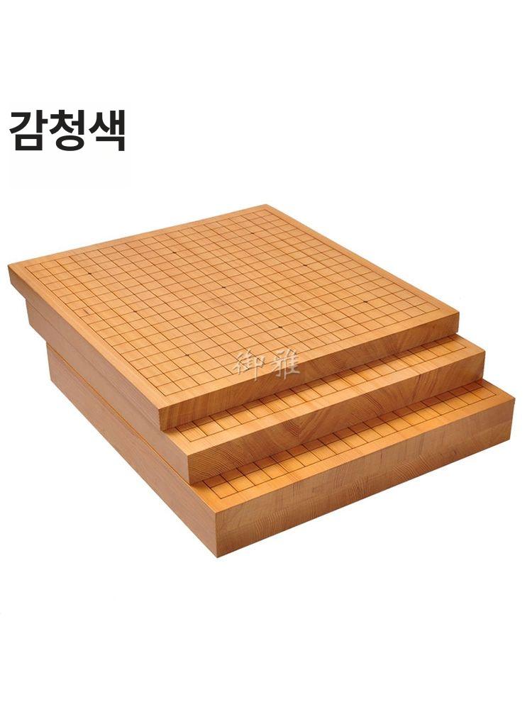 고급 게임 원목바둑판 정통 장기알 바둑돌 취미 전통 두뇌 보드 강의용 성인 가정용 - 상세 이미지 4