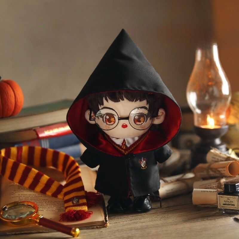 솜인형 제작 해리포터 15cm 봉제인형 호그와트 10cm 스네이프 속성 교복 옷 - 상품 이미지