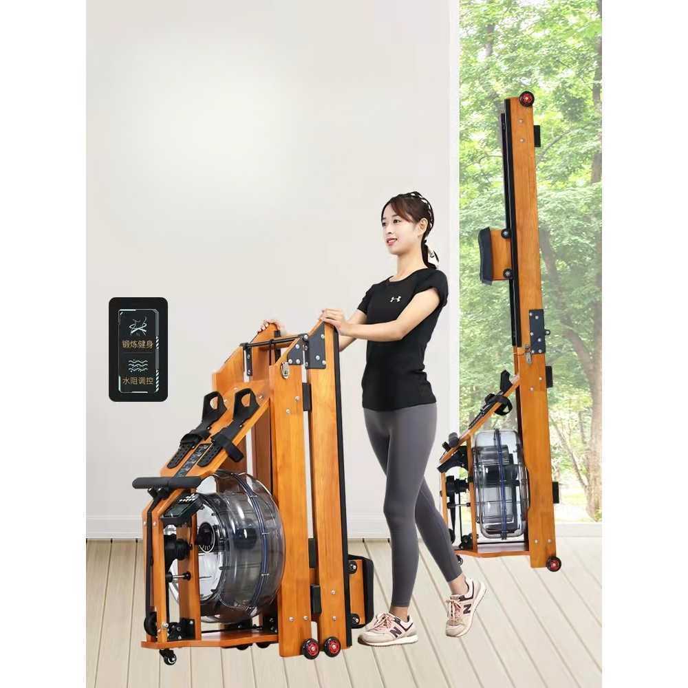 원목 노젓기 유산소 홈트 저항 스포틀러 헬스장 피트니스 가정용로잉머신 이고진 로윙 - 상세 이미지 2