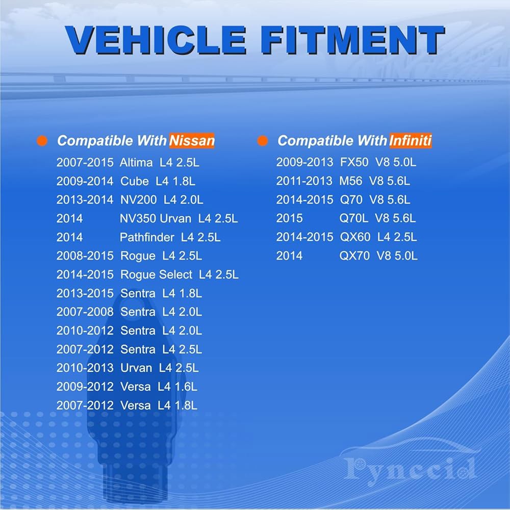 핀시드 UF549 고성능 점화 코일 팩 및 9029 이리듐 스파크 플러그 콤보 세트 2007-2019 닛산 알티마, 베르사, 센트라, 로그, 큐브, NV200, 패스파인더, 인피니 - 상세 이미지 2