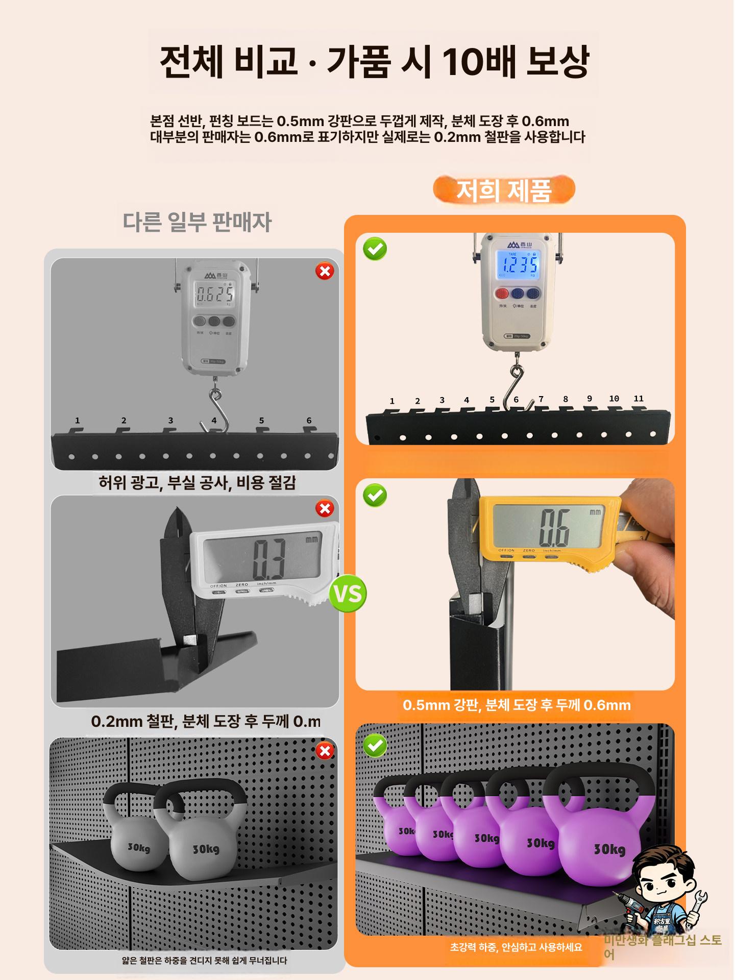 디스플레이 총기진열대 다용도 총기거치대 선반 스탠드 전시 보관대 소프트건 - 상세 이미지 4