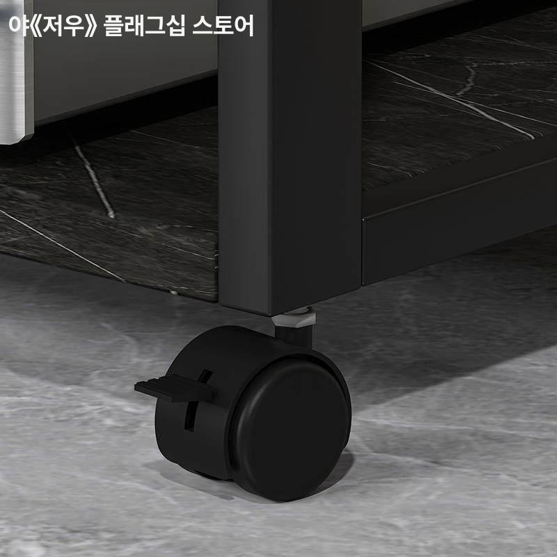 음향 스탠드 이동식 스피커 앰프 거치대 철제 받침 음악 장비 전시장치 - 상세 이미지 3
