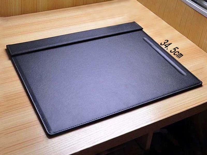 대형 결재판 가죽 회사 회의 사이즈 메뉴판 데스크 기본 플랫 사무용 고급 서류 보드 - 상품 이미지