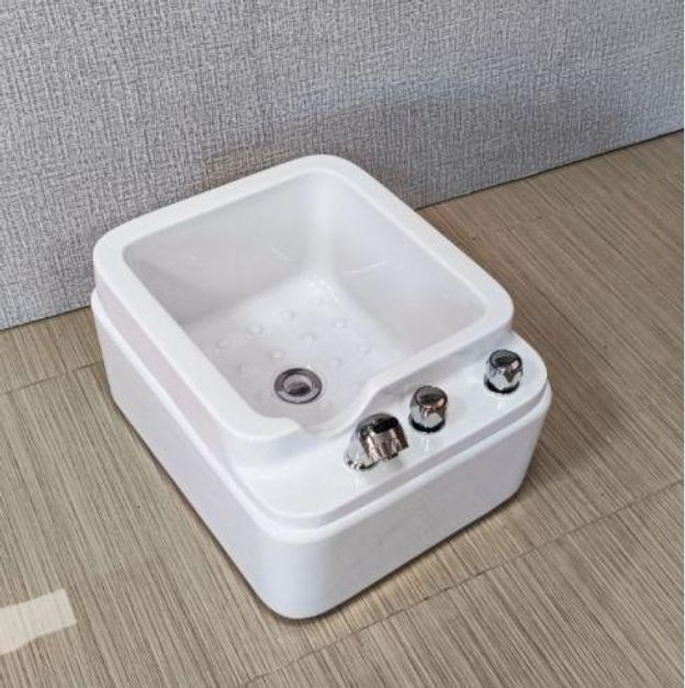 풋케어 세면대 욕실 네일샵 족욕기 족욕세면기 발마사지 아크릴 족탕기 족욕통 - 상세 이미지 2