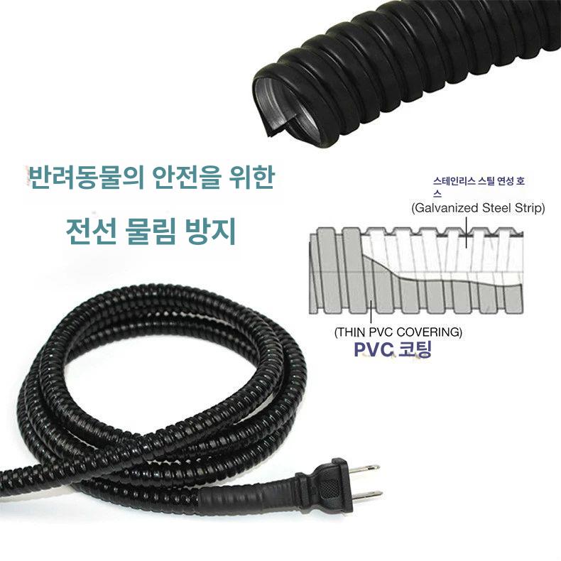 반려동물 물그릇 얼지않는 겨울 애견 반려견 따뜻한 보온 물통 실외견 보온물그릇 세라믹 - 상세 이미지 3