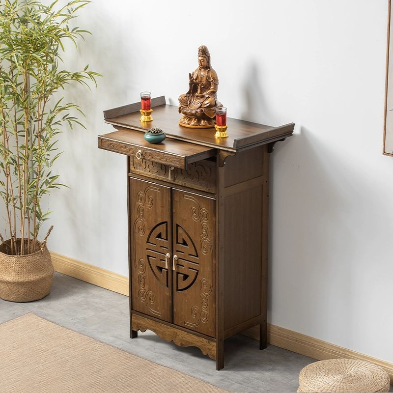 불단 제단 사찰 공양상 법단 공탁상 받침 부처상 상부 공양대 추가문 법당 위안 형 기도 - 상세 이미지 5